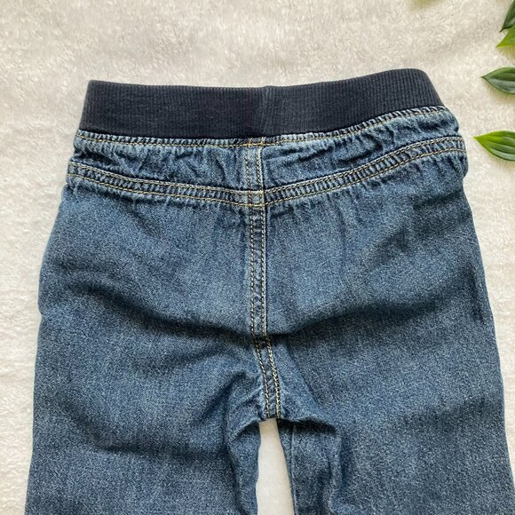 Est. 1989 12-18M Blue Denim Jeans 100% Cotton EUC Baby Neutral - Picture 9 of 12